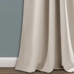 Kirkland's Home Wheat Back Tab Blackout Curtain Panel Set, 84 In.- Curtains & Drapes