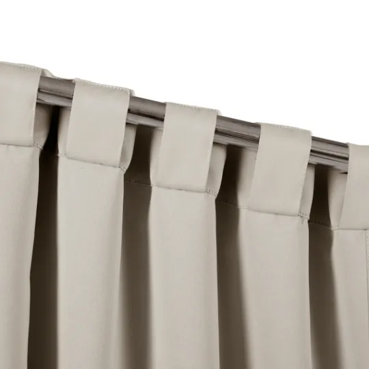 Kirkland's Home Wheat Back Tab Blackout Curtain Panel Set, 95 In.- Curtains & Drapes