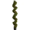 Kirkland's Home Whimiscal Boxwood Spiral Topiary, 6 Ft.- Trees & Topiaries