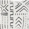 Kirkland's Home White And Black Tufted Geo Throw Pillow- Pillows