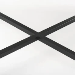 Kirkland's Home White And Onyx Marble Top Square Coffee Table- Coffee Tables