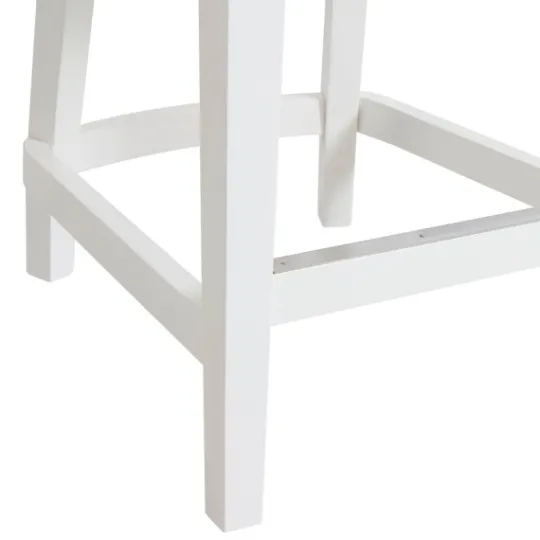 Kirkland's Home White And Swivel Counter Stools, Set Of 2- Bar Stools & Counter Height Stools
