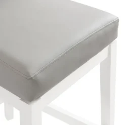 Kirkland's Home White And Swivel Counter Stools, Set Of 2- Bar Stools & Counter Height Stools