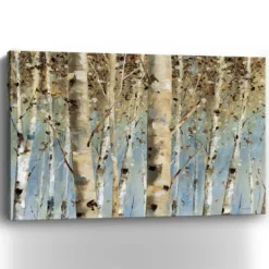 Kirkland's Home White Birch Forest Canvas Art Print, 60X40 In.- Canvas Art