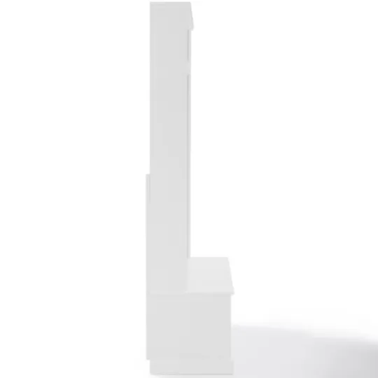 Kirkland's Home White Ellison Hall Tree With Storage Bench- Entryway Furniture