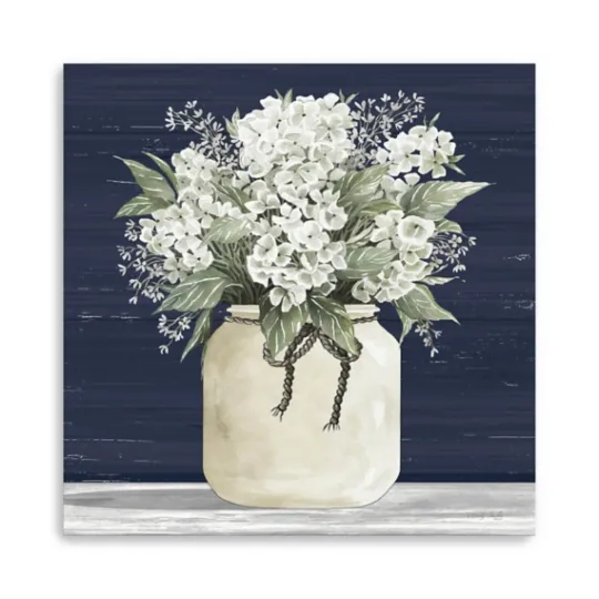 Kirkland's Home White Flowers Ii Giclee Canvas Print, 40X40 In.- Canvas Art