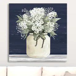 Kirkland's Home White Flowers Ii Giclee Canvas Print, 30X30 In.- Canvas Art