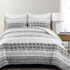 Kirkland's Home White Geometric King 5-Pc. Comforter Set- Comforters