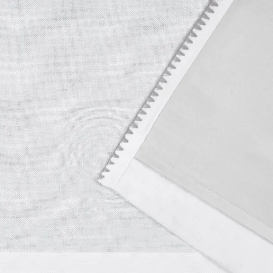 Kirkland's Home White Marl Blackout 2-Pc. Curtain Panels, 96 In.- Curtains & Drapes
