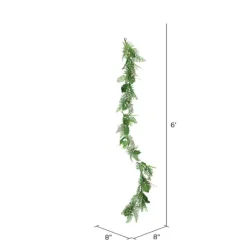 Kirkland's Home White Mini Flowers Garland- Arrangements & Greenery