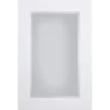 Kirkland's Home White Rectangular Frame Wall Mirror- Framed Mirrors