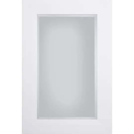 Kirkland's Home White Rectangular Frame Wall Mirror- Framed Mirrors