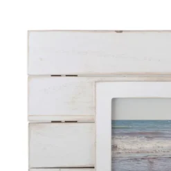 Kirkland's Home White Shiplap Picture Frame, 4X6- Picture Frames