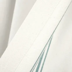 Kirkland's Home White Stripe Cafe Curtain Panel Set, 36 In.- Curtains & Drapes