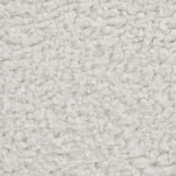 Kirkland's Home White Upholstered Wood Trim Ottoman- Benches & Ottomans