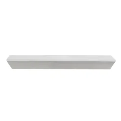 Kirkland's Home White Wedge Wood Large Floating Shelf- Shelves