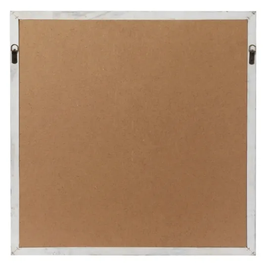 Kirkland's Home White Wood Lattice Overlay Mirror, 30X30 In.- Decorative Mirrors