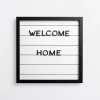 Kirkland's Home White Wood Shiplap Letterboard- Memo & Chalkboards