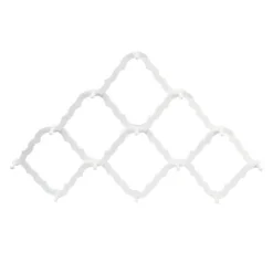 Kirkland's Home White Wood Trellis Wall Hooks- Hooks