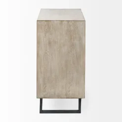 Kirkland's Home Whitewashed Brown 3-Drawer Wood Chest- Dressers & Chests