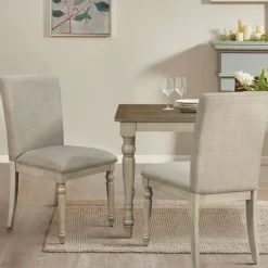 Kirkland's Home Whitewashed Martha Stewart Dining Chairs, Set Of 2- Dining Chairs