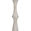 Kirkland's Home Whitewashed Silver Trim Floor Lamp- Floor Lamps