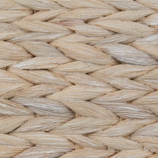 Kirkland's Home Whitewashed Woven Water Hyacinth Baskets, Set Of 2- Baskets & Boxes