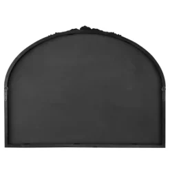 Kirkland's Home Wide Arch Black Floral Scroll Mirror- Decorative Mirrors