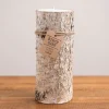 Kirkland's Home Wide Birch Bark Pillar Candle, 10 In.- Candles
