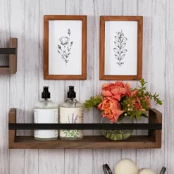 Kirkland's Home Wildflower Stems Framed Art Prints, Set Of 2- Framed Art