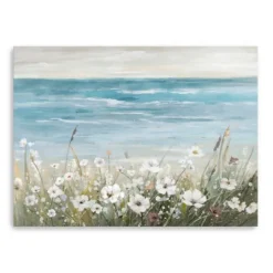 Kirkland's Home Wildflowers On The Coast Canvas Art Print- Canvas Art