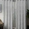 Kirkland's Home Winter Belmont Blackout Curtain Panel Set, 84 In.- Curtains & Drapes