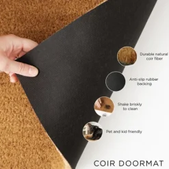 Kirkland's Home Wipe Your Paws Coir Doormat- Doormats