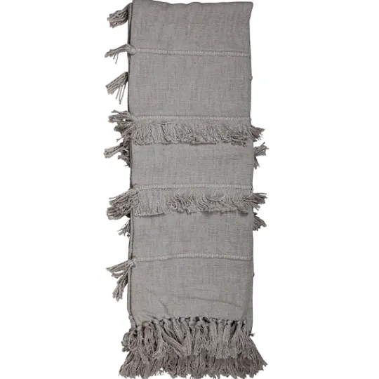 Kirkland's Home With Fringe Rayon Throw Blanket- Blankets & Throws