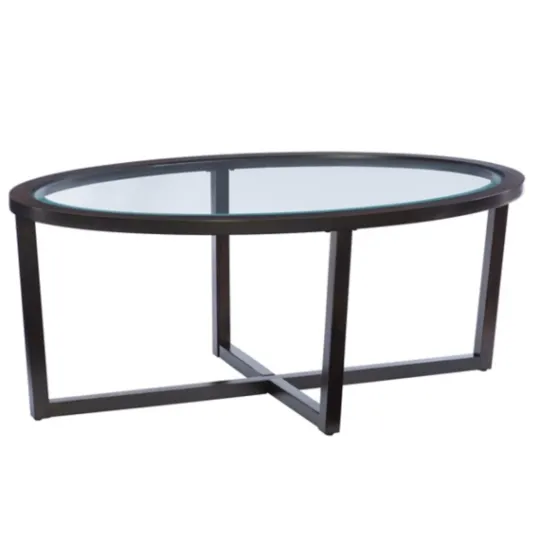 Kirkland's Home Wood & Glass Top 3-Pc. Table Set- Coffee Tables