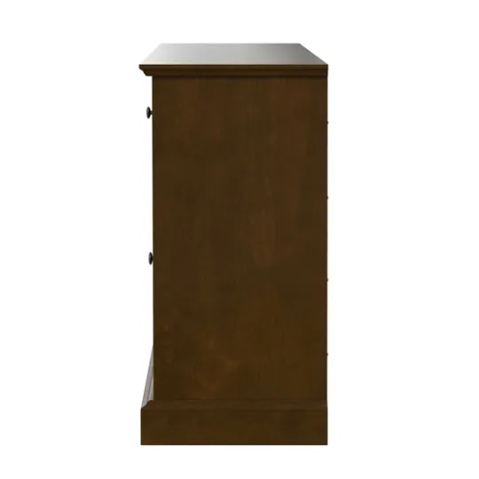 Kirkland's Home Wood And Glass 4-Door Media Cabinet- Tv Stands & Media Consoles