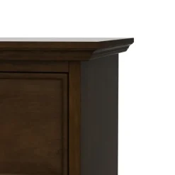 Kirkland's Home Wood And Glass 4-Door Media Cabinet- Tv Stands & Media Consoles