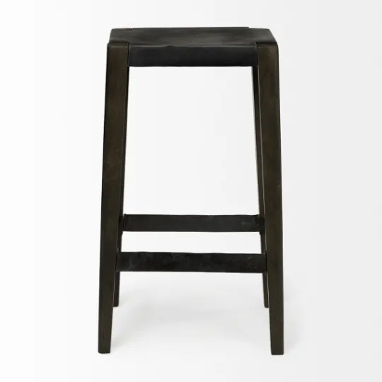 Kirkland's Home Wood And Metal Bar Stool- Bar Stools & Counter Height Stools