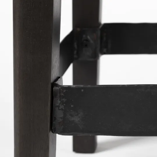 Kirkland's Home Wood And Metal Bar Stool- Bar Stools & Counter Height Stools