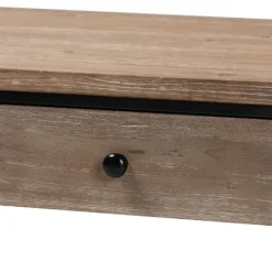 Kirkland's Home Wood And Metal 2-Drawer Coffee Table- Coffee Tables