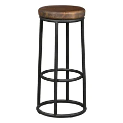 Kirkland's Home Wood And Metal Kendall Barstool- Bar Stools & Counter Height Stools