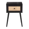 Kirkland's Home Wood And Rattan Drawer Accent Table- Accent & End Tables