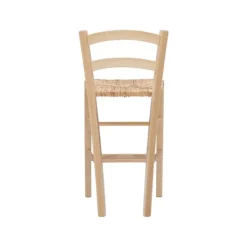 Kirkland's Home Wood And Seagrass Counter Stools, Set Of 2- Bar Stools & Counter Height Stools