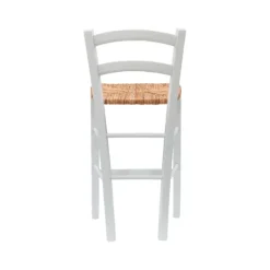 Kirkland's Home Wood And Seagrass Counter Stools, Set Of 2- Bar Stools & Counter Height Stools