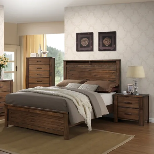 Kirkland's Home Wood Bryan Nightstand- Nightstands