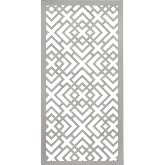 Kirkland's Home Wood Carved Diamonds Wall Plaque- Wall Plaques