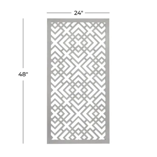 Kirkland's Home Wood Carved Diamonds Wall Plaque- Wall Plaques