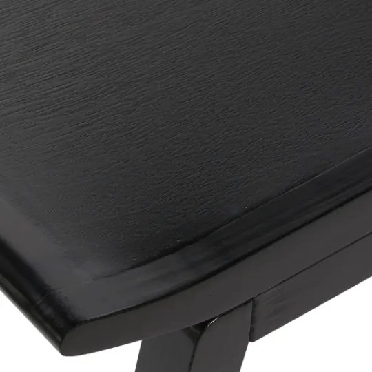 Kirkland's Home Wood Curved Seat Stool- Benches & Ottomans