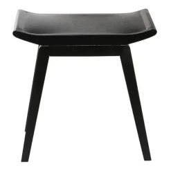 Kirkland's Home Wood Curved Seat Stool- Benches & Ottomans