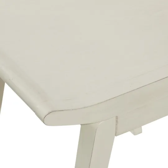 Kirkland's Home Wood Curved Seat Stool- Benches & Ottomans